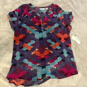 Liz Claiborne Colorful Blouse